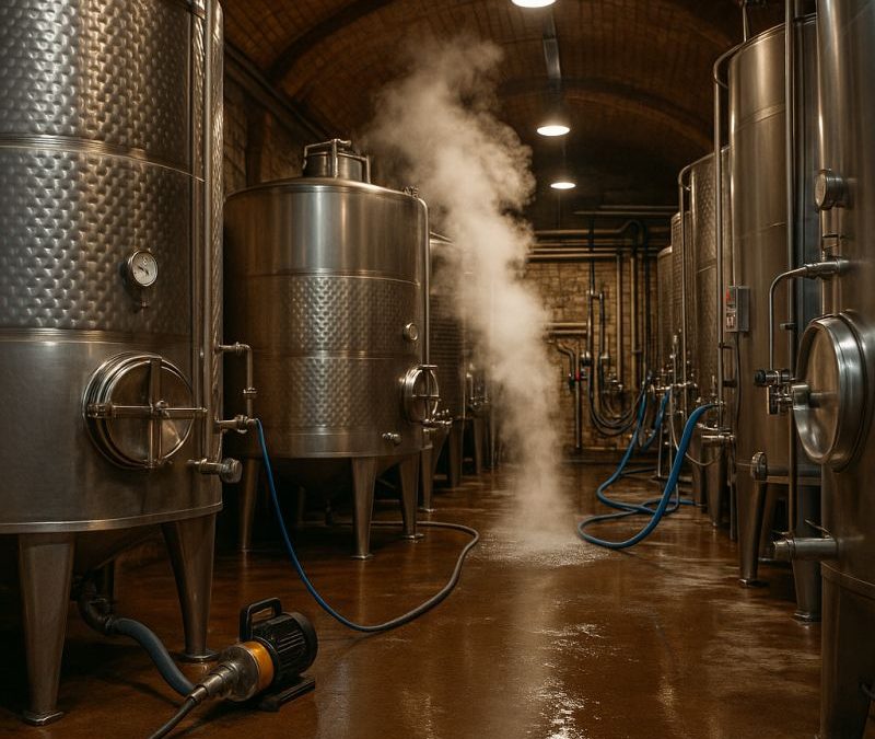 L&rsquo;automatisme et la régulation : un enjeu dans les caves viticoles